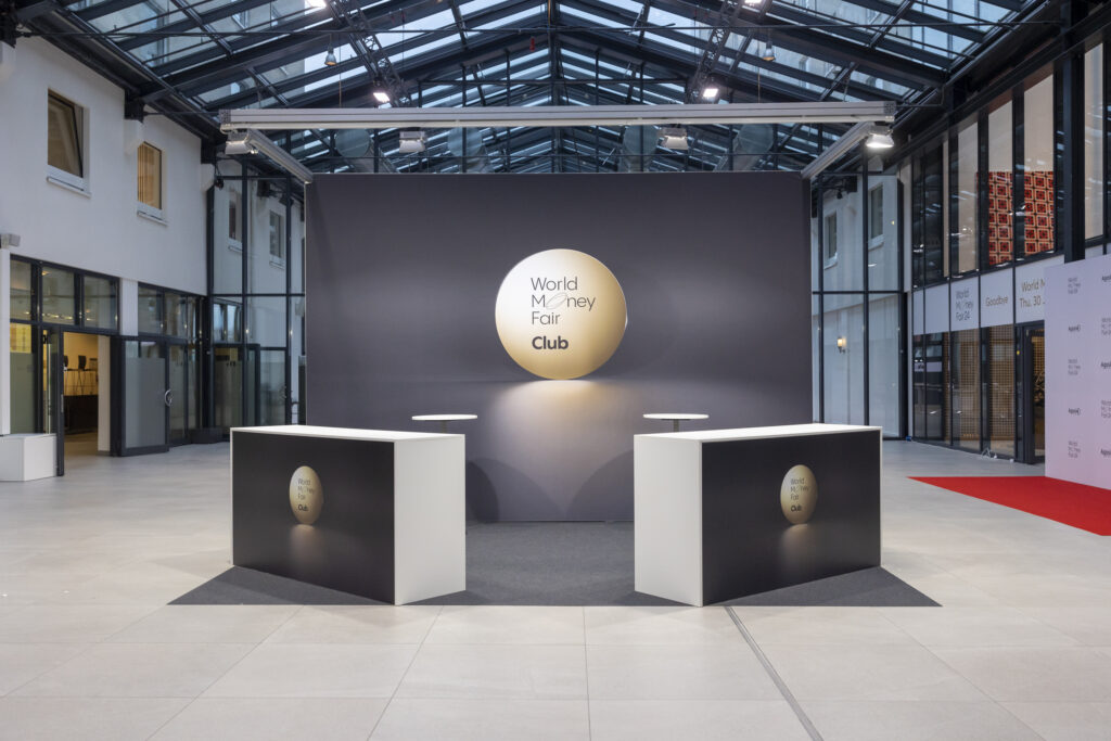 World Money Fair Club Stand